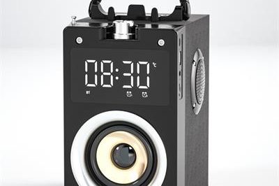 Speaker alarm clock wireless bluetooth speaker (2)