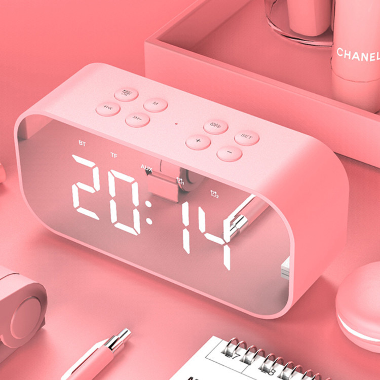 Start your day right alarm clock speaker