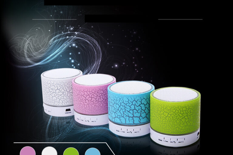led flashing light bluetooth small speaker (2)