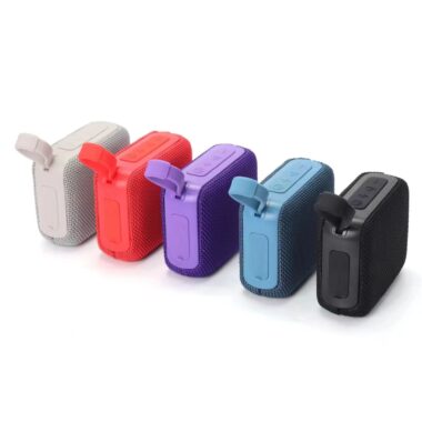 Mini Portable Outdoor Bluetooth Speaker with Keychain and USB/TF Slot