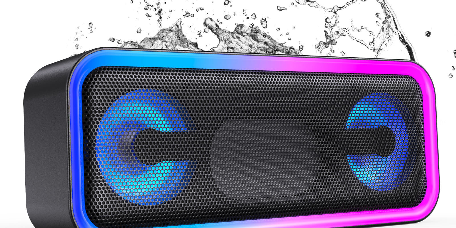 A8PRO Bluetooth speaker 20W waterproof RGB deep bass wireless