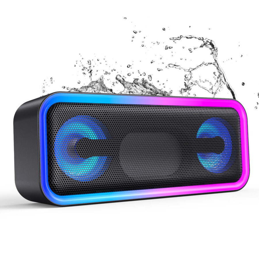 A8PRO Bluetooth speaker 20W waterproof RGB deep bass wireless