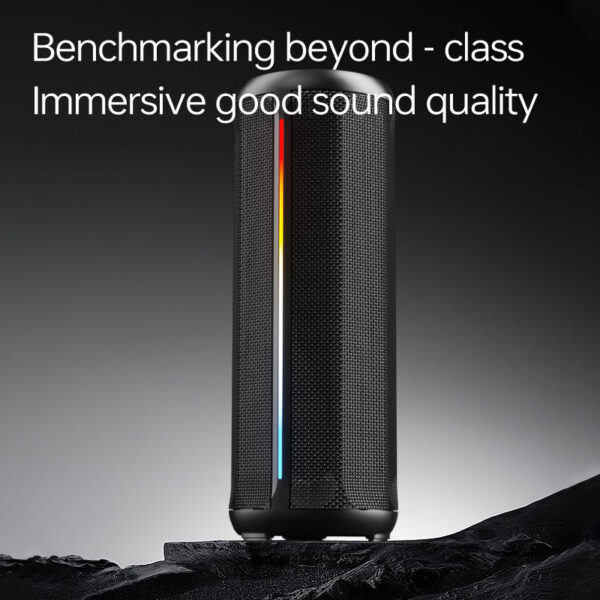 Bluetooth 5.4 Portable Waterproof Speaker with 24-Hour Playtime