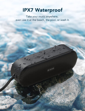 IPX7 waterproof 20W Bluetooth speaker outdoor portable