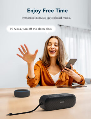 IPX7 waterproof 20W Bluetooth speaker outdoor portable