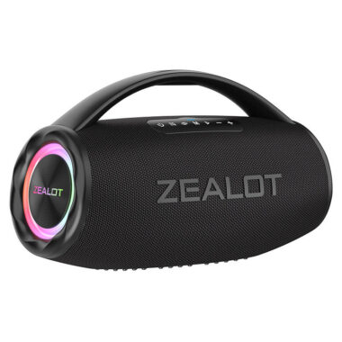 High power portable waterproof Bluetooth speaker with RGB LED lights