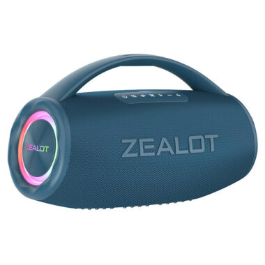 High power portable waterproof Bluetooth speaker with RGB LED lights