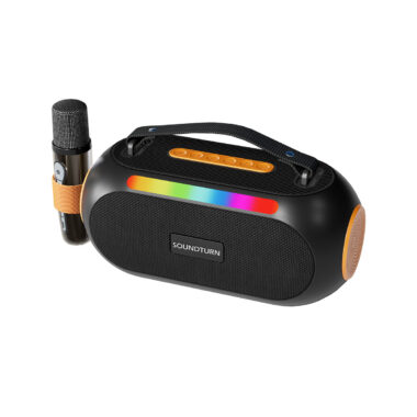 Outdoor Bluetooth Speaker with Wireless Microphone and Amplifier