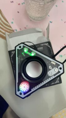 Mini Wireless Bluetooth Speaker Set with LED for Gaming and Parties