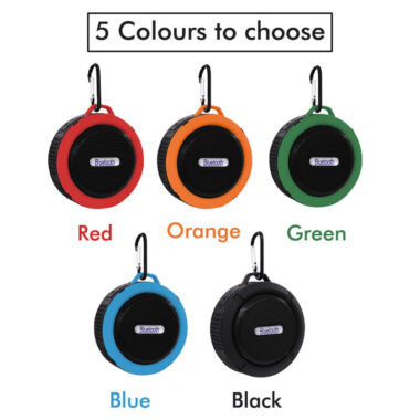  Mini waterproof Bluetooth speaker with suction cup for shower