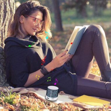 Mini Wireless Bluetooth Speaker with LED and TF Card Slot