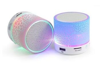 Mini Wireless Bluetooth Speaker with LED, Bass, TF Card Slot & MP3 Player (5) Mini Wireless Bluetooth Speaker with LED and TF Card Slot