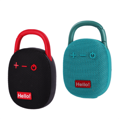 Portable 5W Bluetooth Speaker with Clip for Outdoor Use
