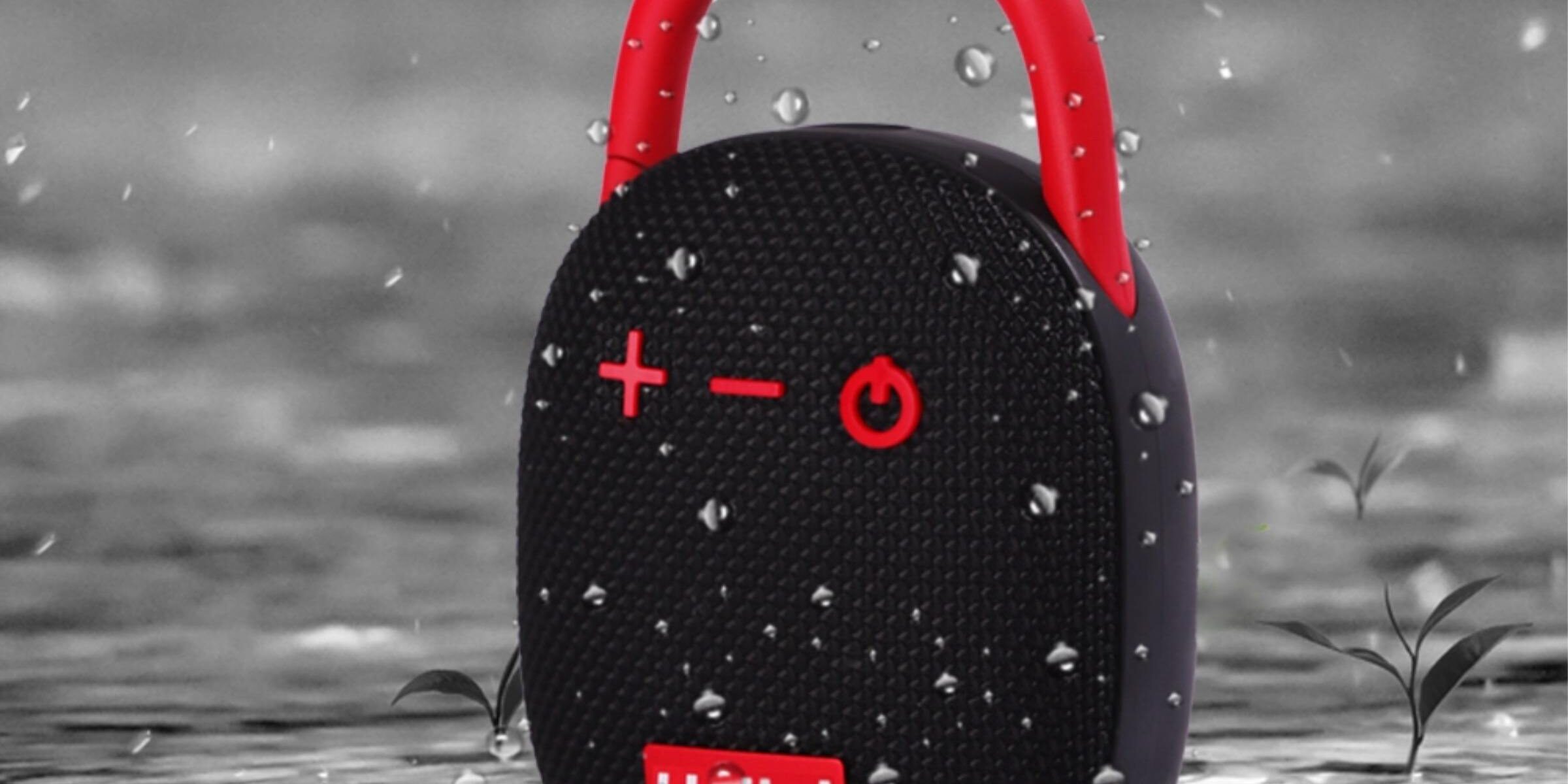 Portable 5W Bluetooth Speaker with Clip for Outdoor Use