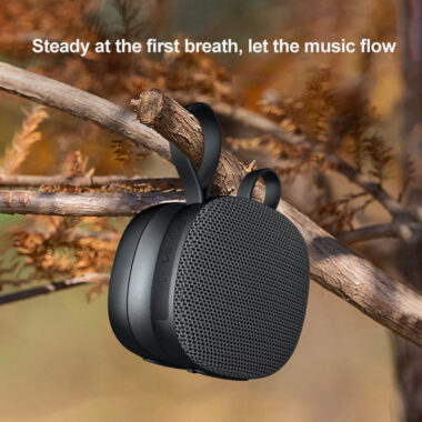  Portable outdoor Bluetooth speaker for sports and entertainment