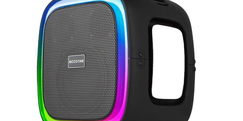 Private Mold Outdoor Waterproof Bluetooth Speaker with LED Lights