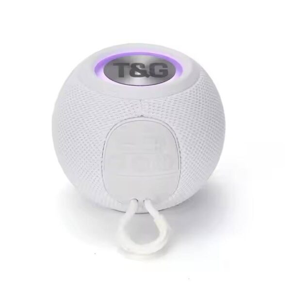 TG337 Portable Bluetooth Speaker with Colorful Lamp and Fabric Cover
