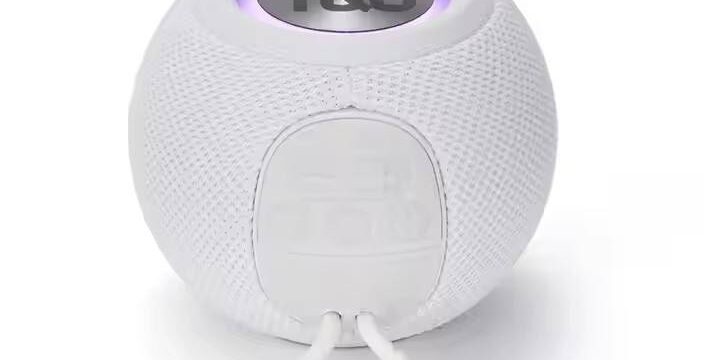 TG337 Portable Bluetooth Speaker with Colorful Lamp and Fabric Cover