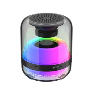 YD-19 for Bluetooth Speaker with RGB Colors and HIFI Sound Quality Heavy Bass Small Size for Computer and Mobile Phone Use